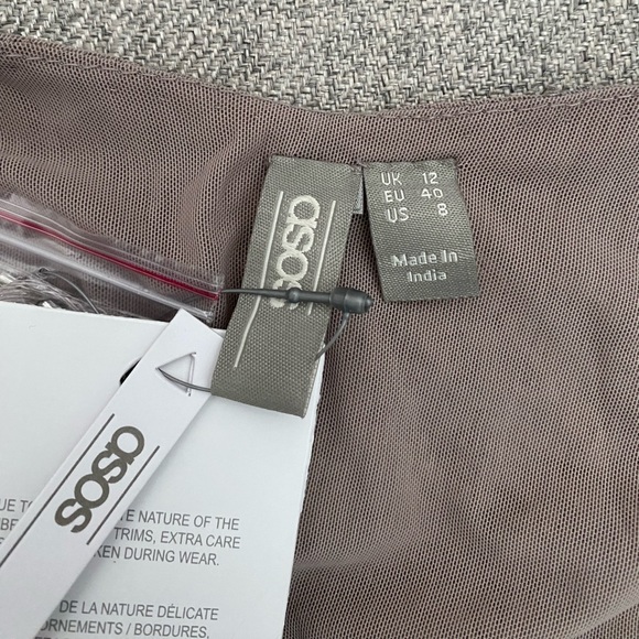 ASOS DESIGN Halter Neck Wrap Embellished Body Suit Top✨ - Picture 13 of 13